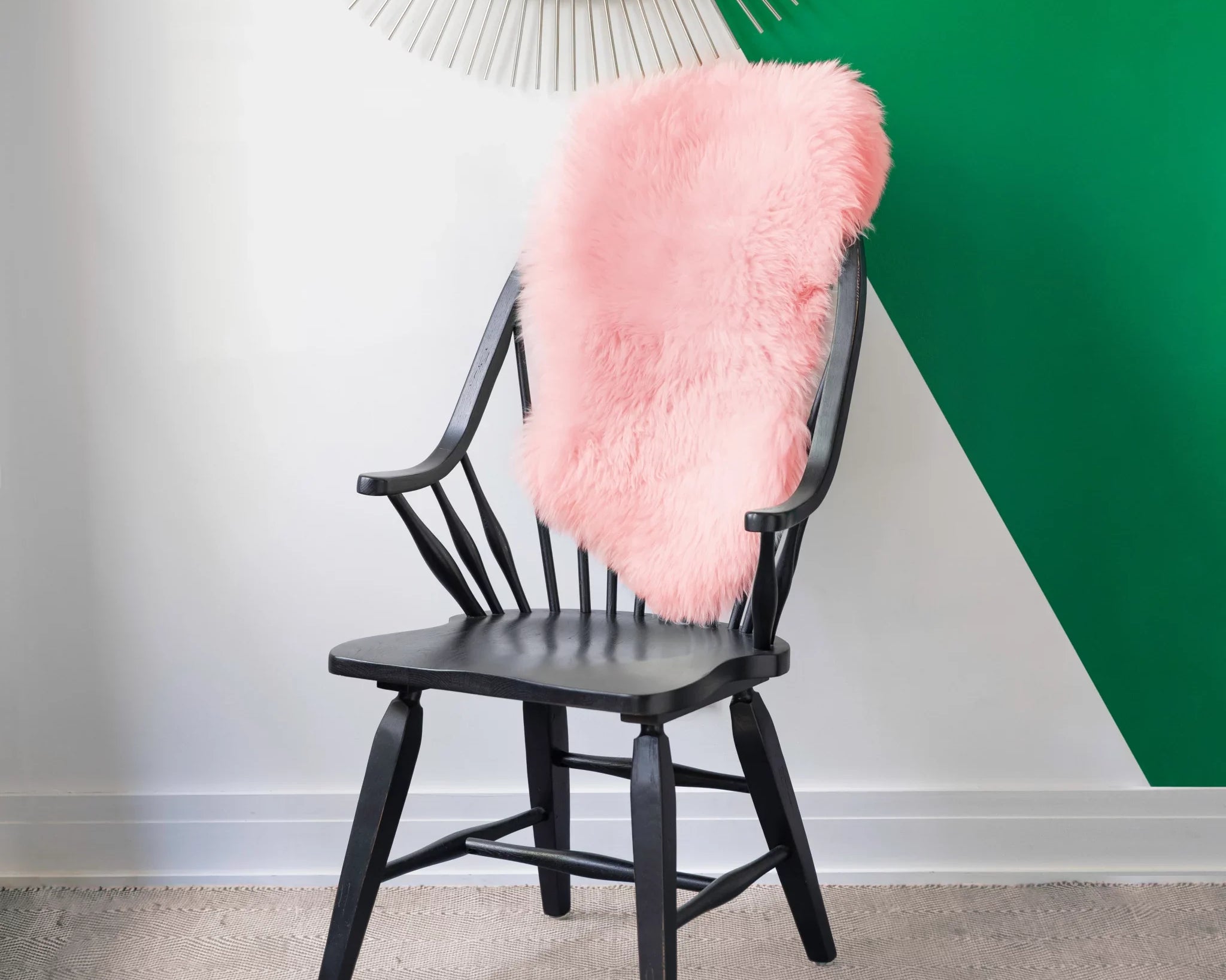 Dyed Sheepskin Rug