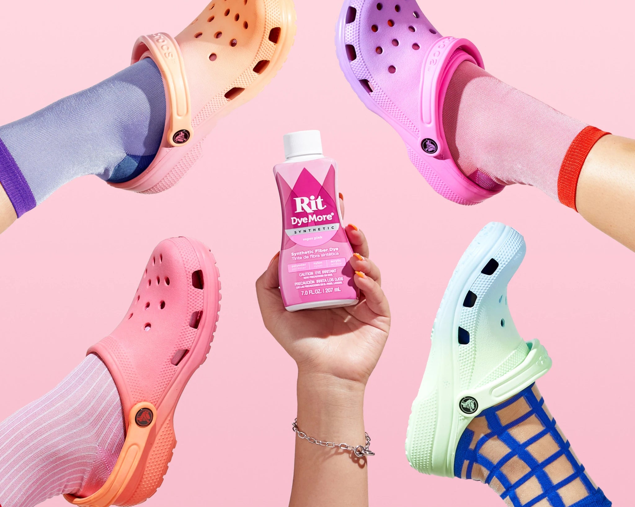 How to Dip Dye Clogs