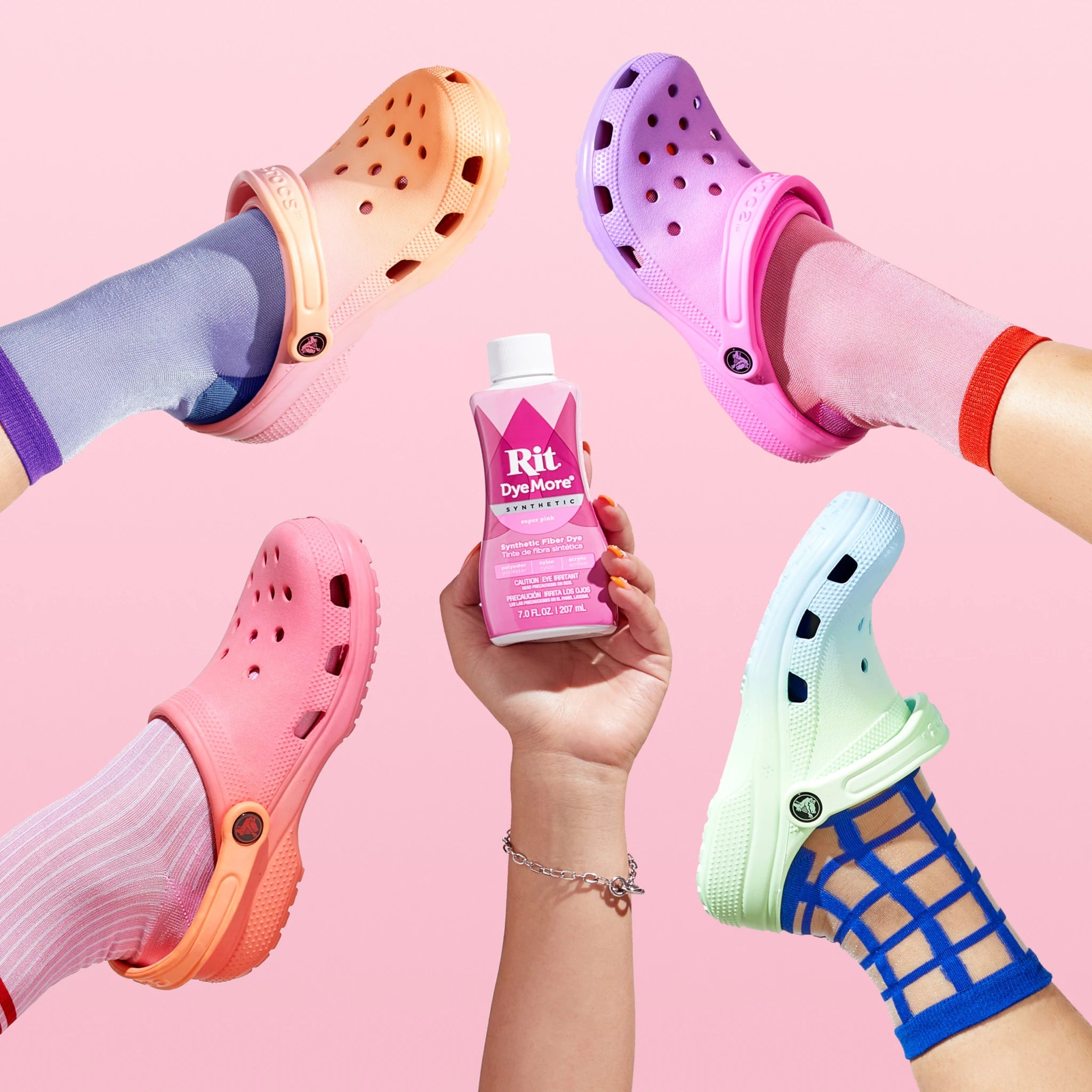 How to Dip Dye Clogs