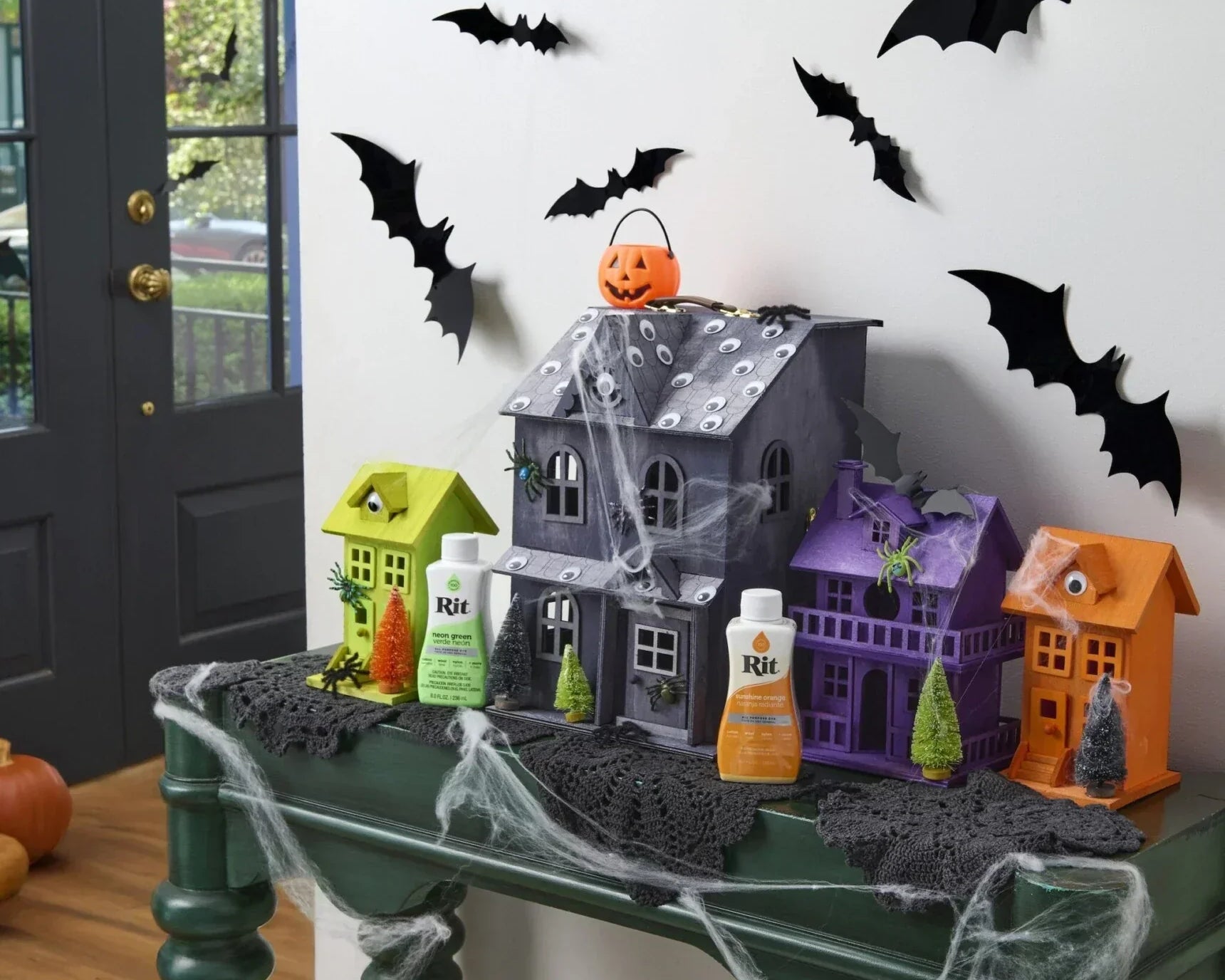 Dyed Haunted Wood Village