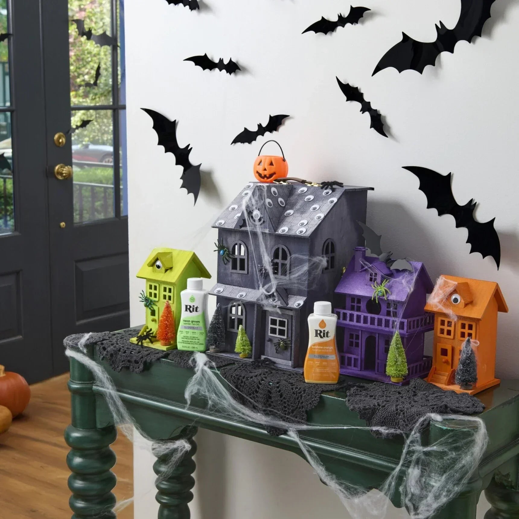 Dyed Haunted Wood Village