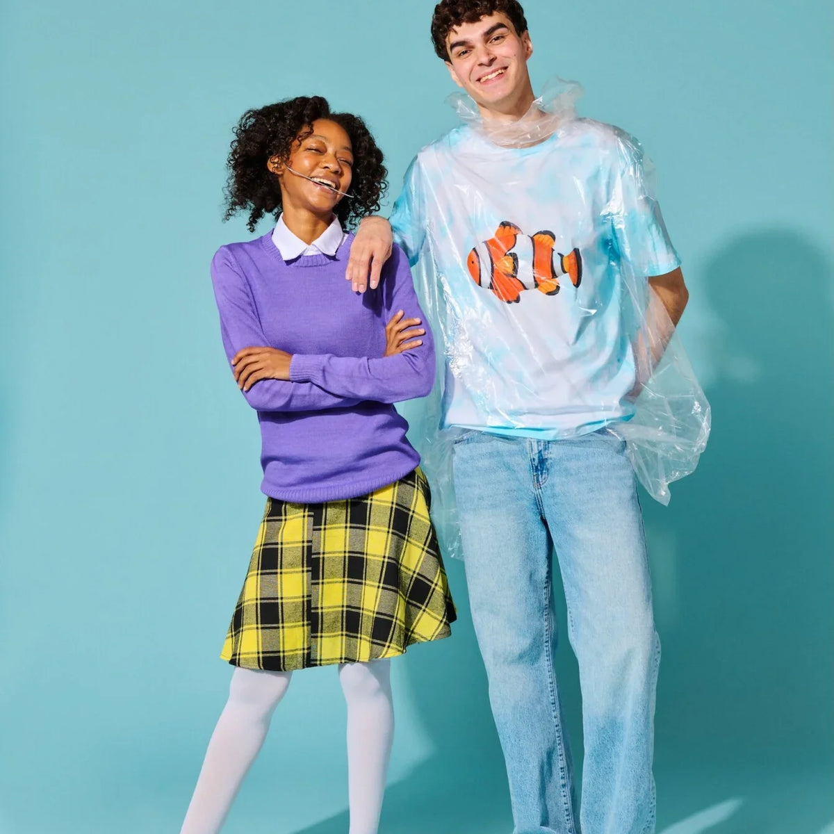 Darla & Fish Couples Costume