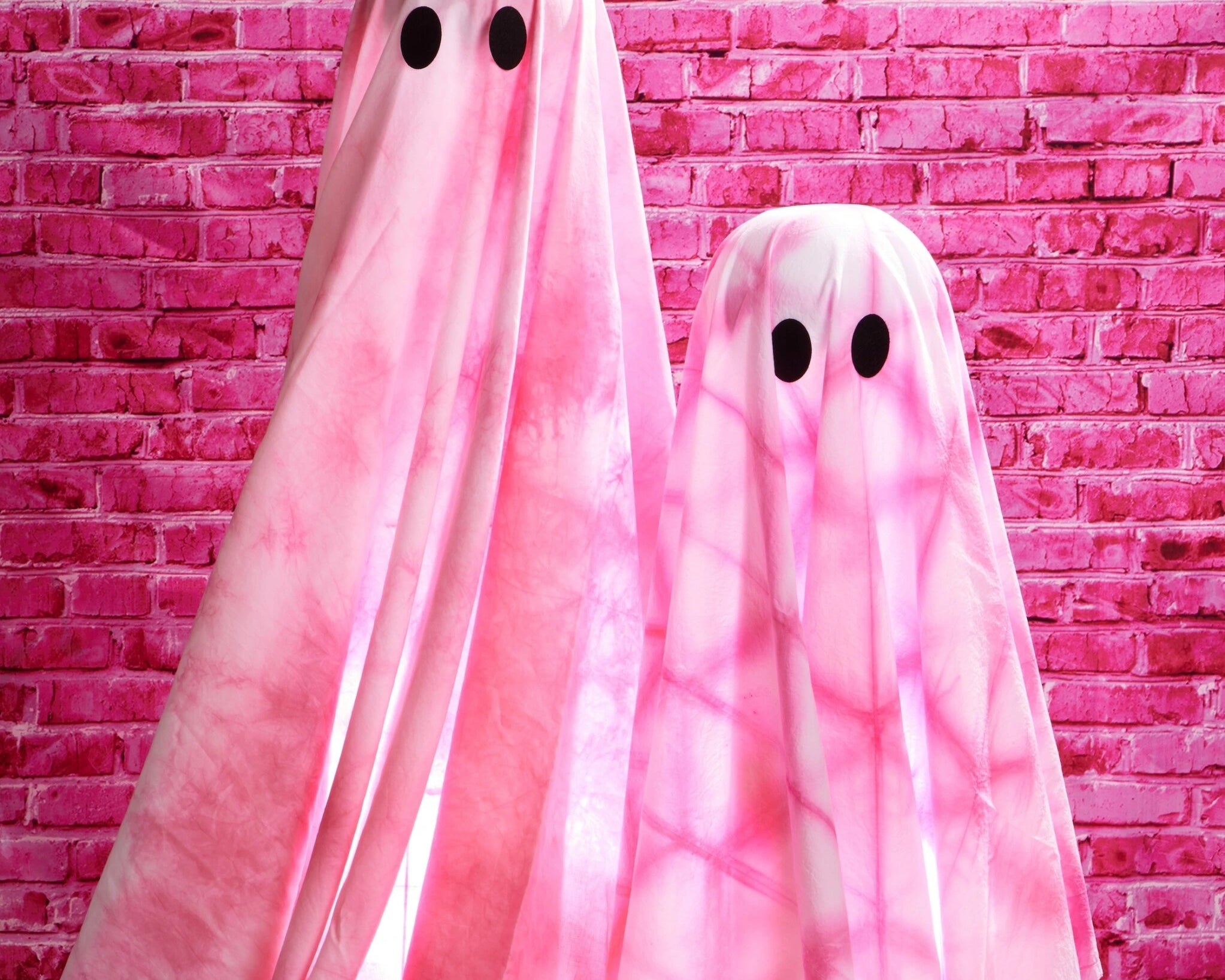 Pretty in Pink Standing Ghosts