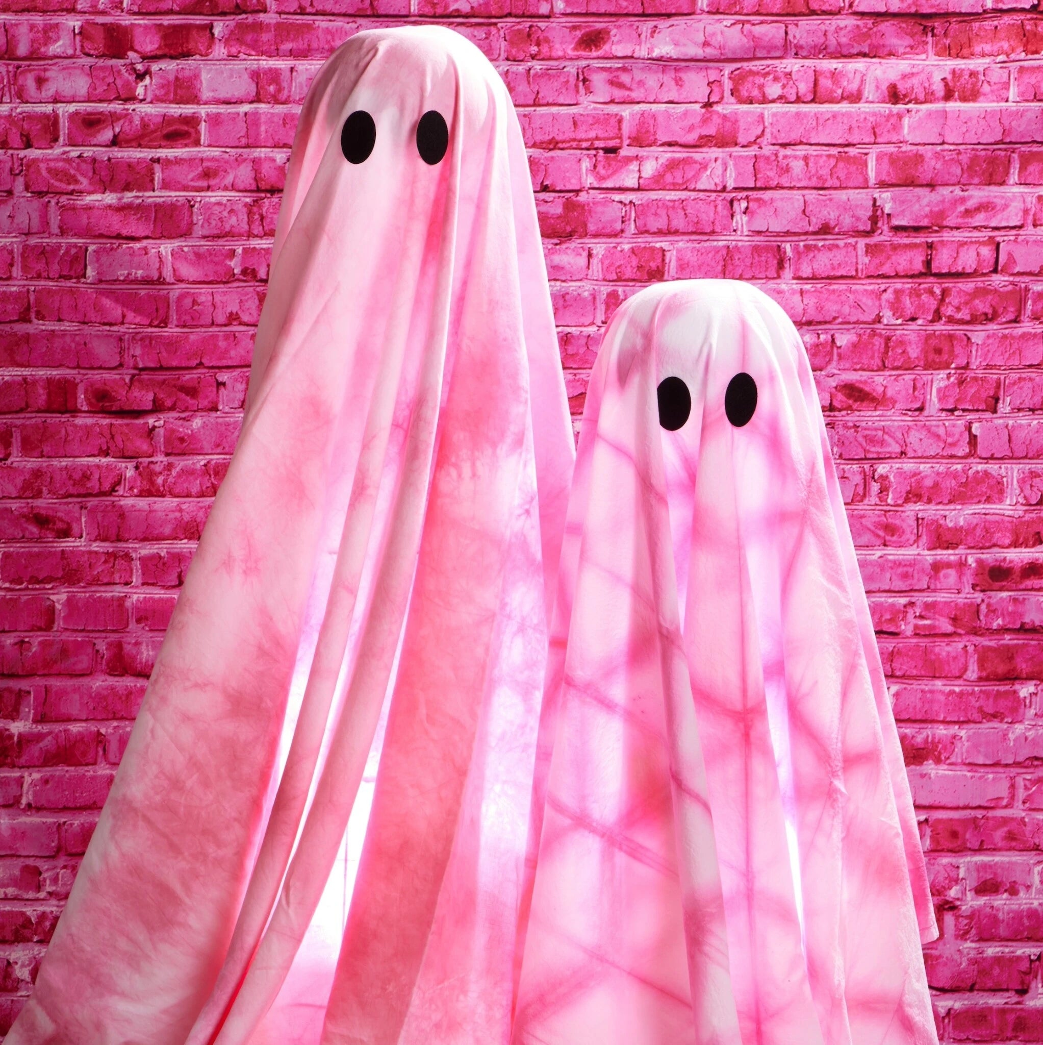 Pretty in Pink Standing Ghosts