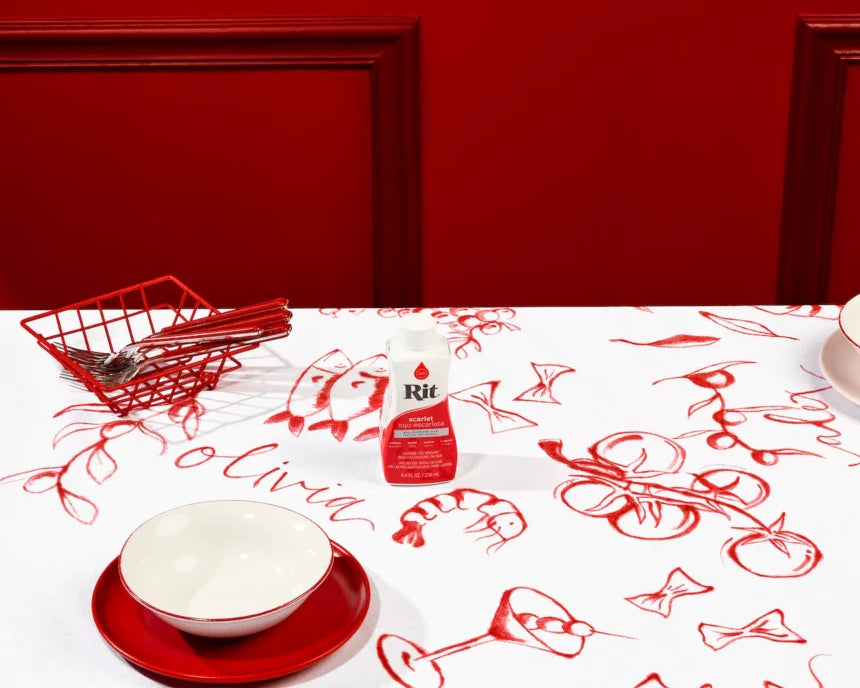 Galentine's Day Doodle Tablecloth