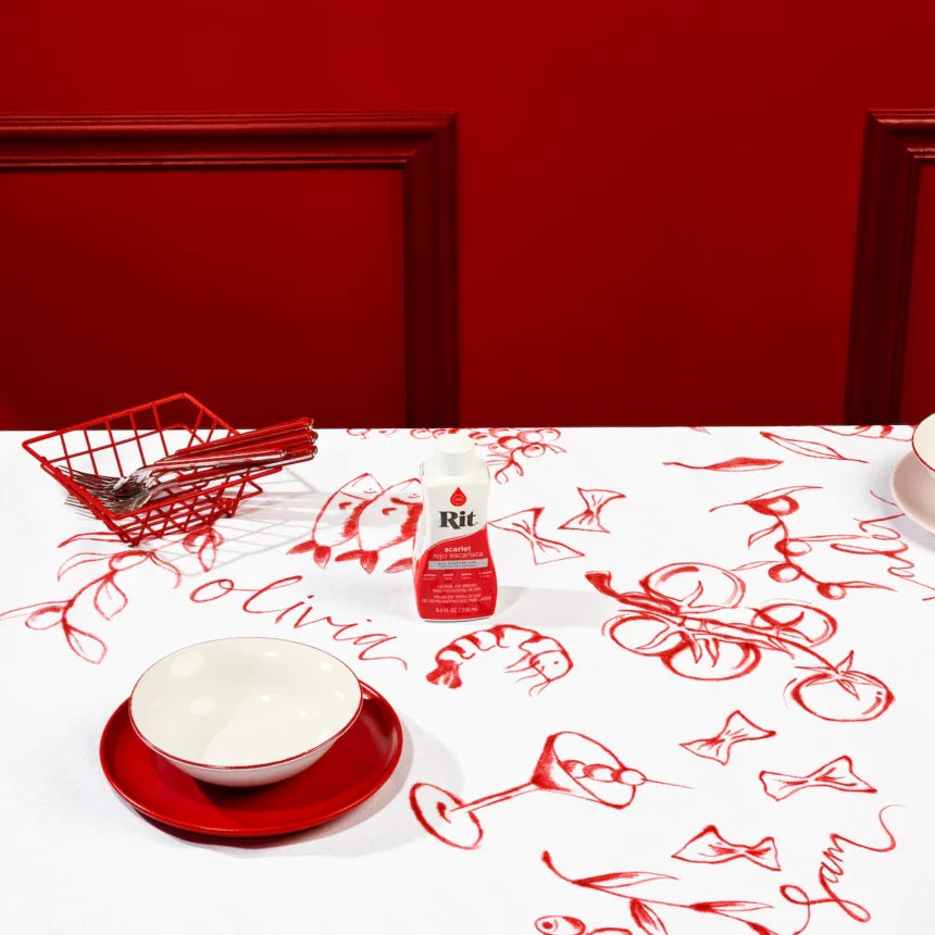 Galentine's Day Doodle Tablecloth