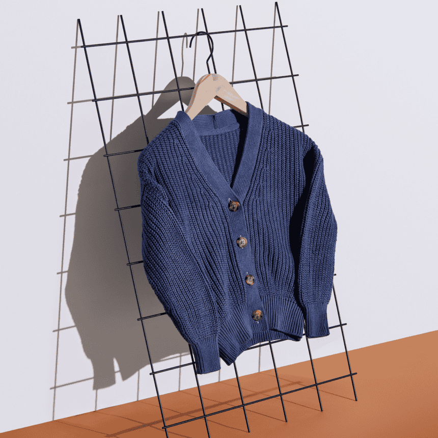 How to Dye Your Cardigan