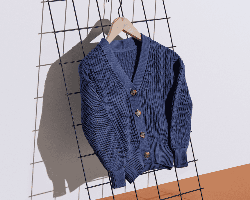 How to Dye Your Cardigan