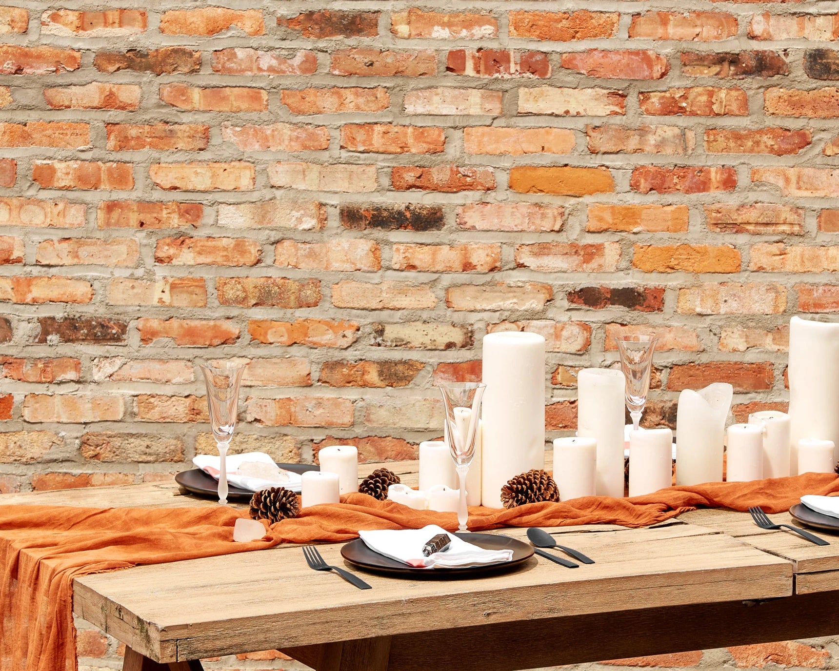 Harvest Cheesecloth Table Runner