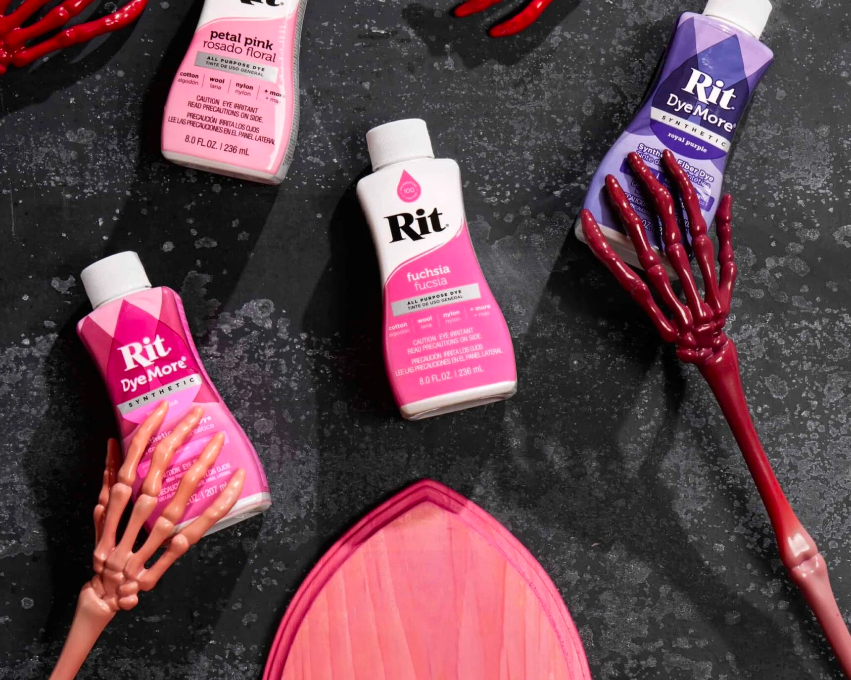 Pink Ombre Skeleton Arms