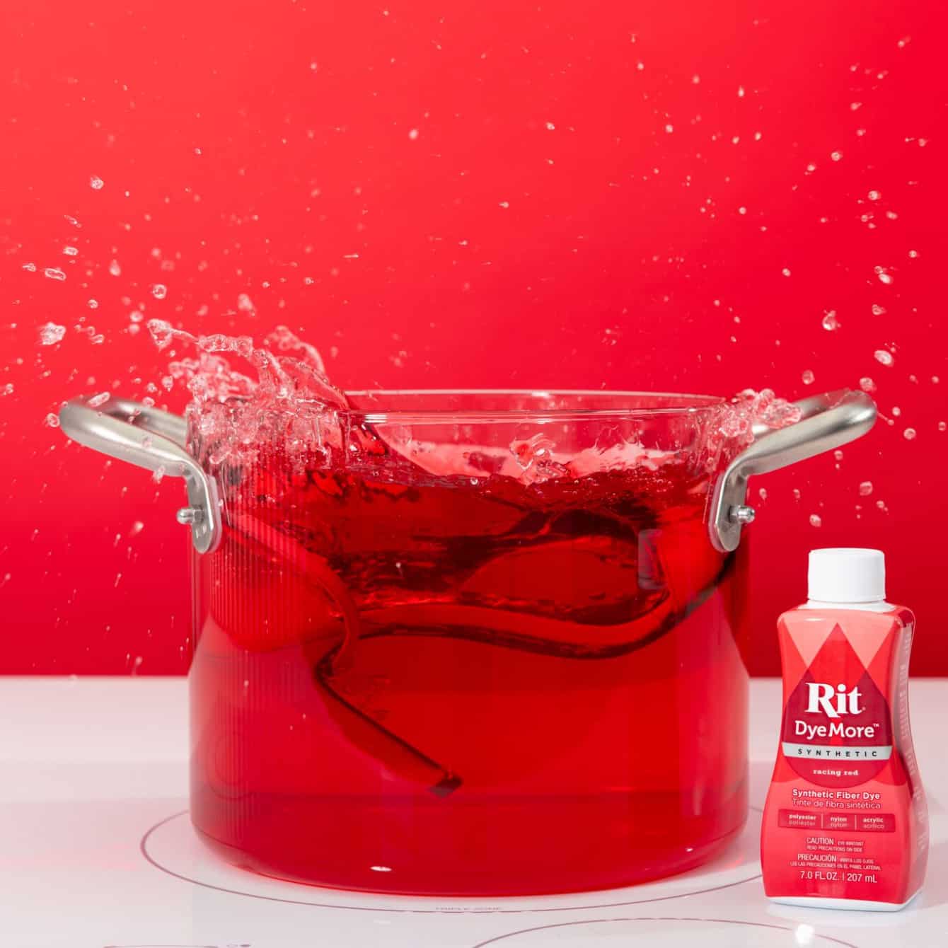 Rit Racing Red DyeMore Dye for Synthetics