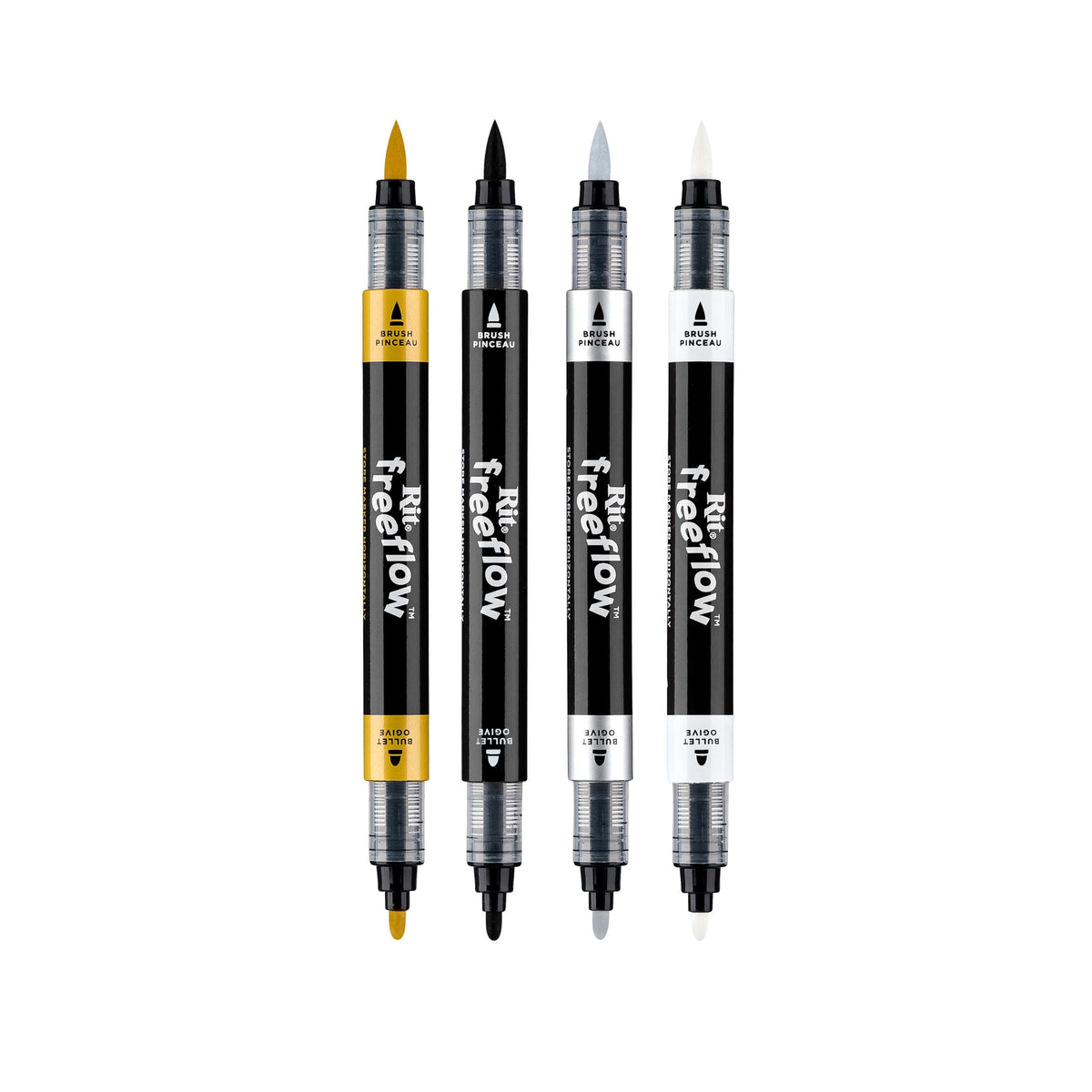 Monochrome Set FreeFlow Multi-Surface Dual-Tip Paint Markers